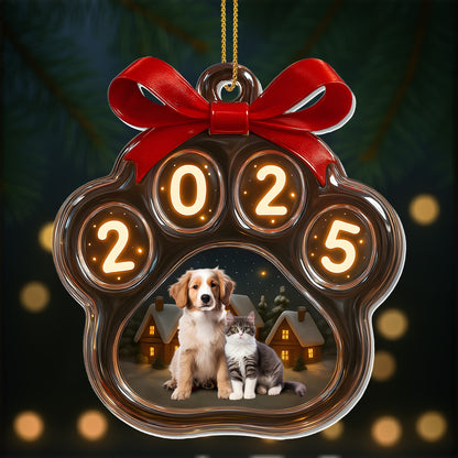 Celebrate Your Pets With This Lovable Dog and Cat Holiday Ornament