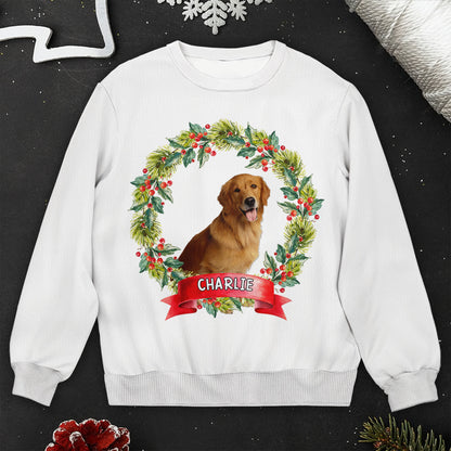 Give Your Pet A Special Place In Your Heart With A Wreath And Ribbon Design