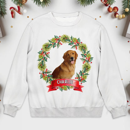 Give Your Pet A Special Place In Your Heart With A Wreath And Ribbon Design