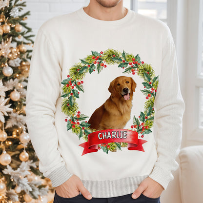 Give Your Pet A Special Place In Your Heart With A Wreath And Ribbon Design