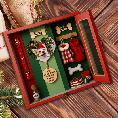 My 1st Christmas With My Forever Family, Dog Ornament
