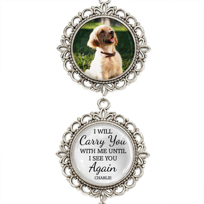 I Will Carry You With Me Until I See You Again, Angel Wing and Pendant Charm