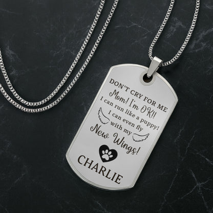 Don't Cry For Me Mom, I'm OK With New Wings