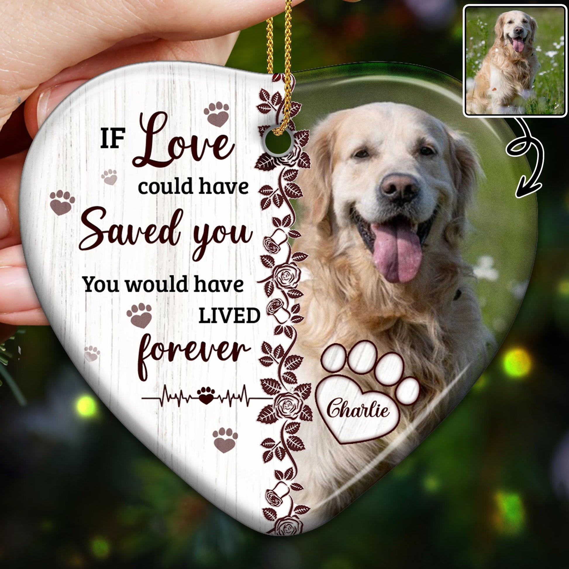 If Love Could Have Saved You, Flowers And Paws