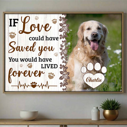 If Love Could Have Saved You, You Would Have Lived Forever