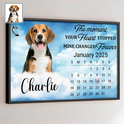 The Moment Your Heart Stopped, Calendar With Dog