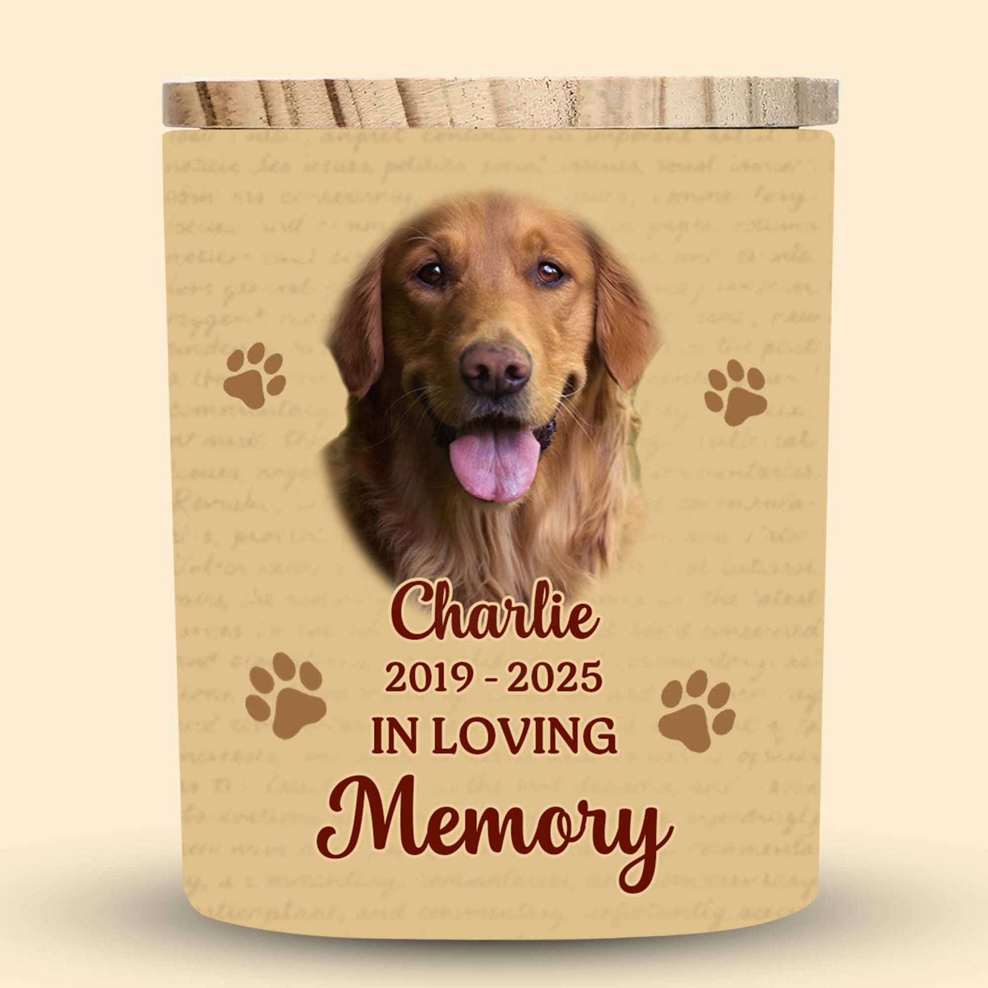 In Loving Memory, Dog and Paws