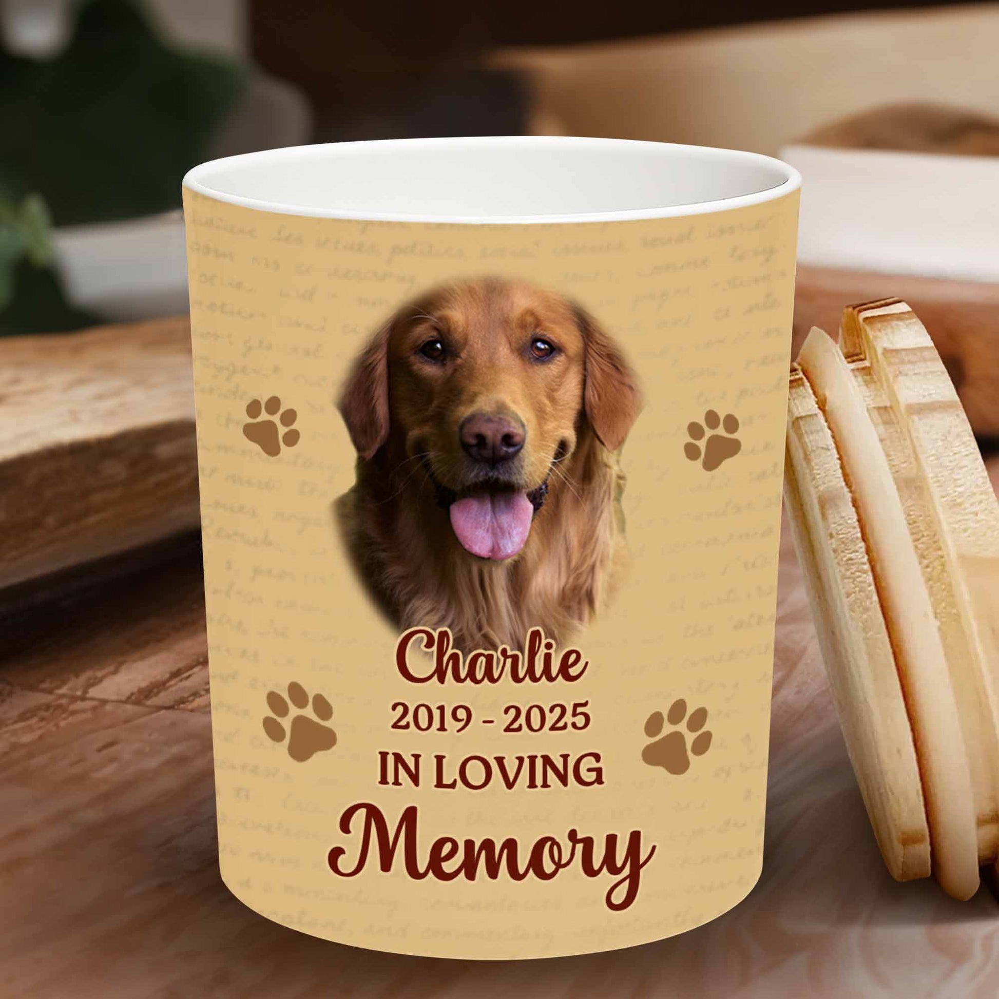In Loving Memory, Dog and Paws