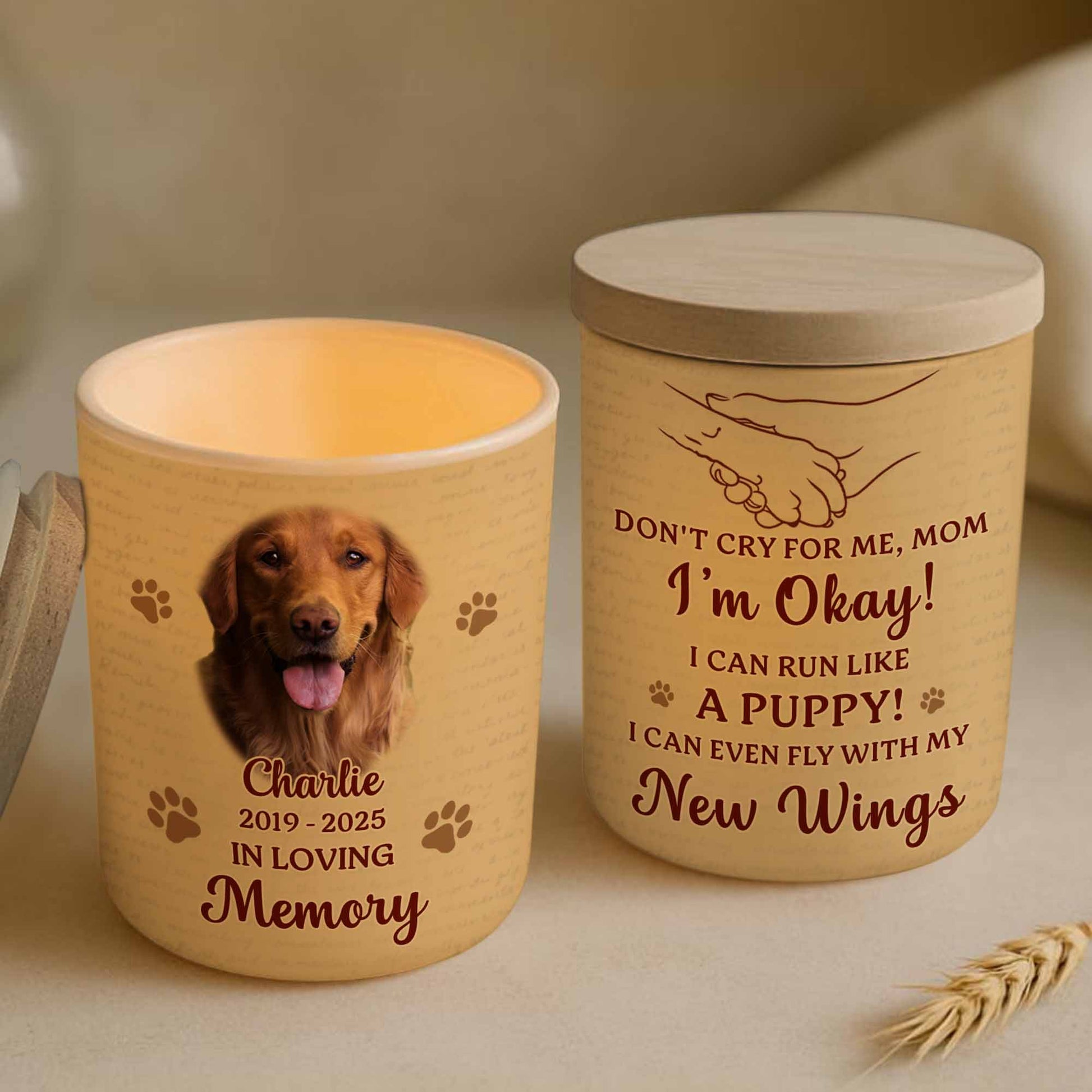 In Loving Memory, Dog and Paws