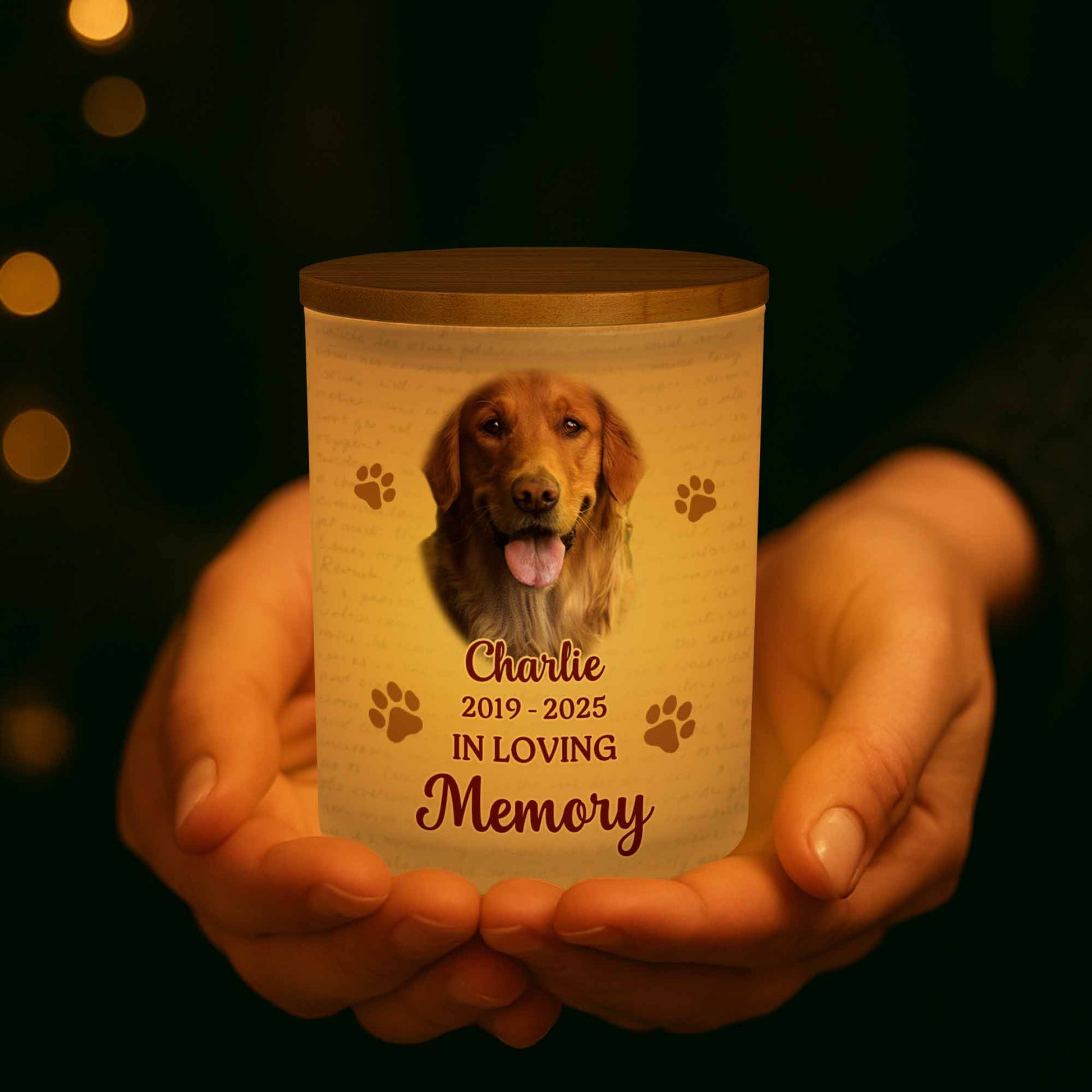 In Loving Memory, Dog and Paws