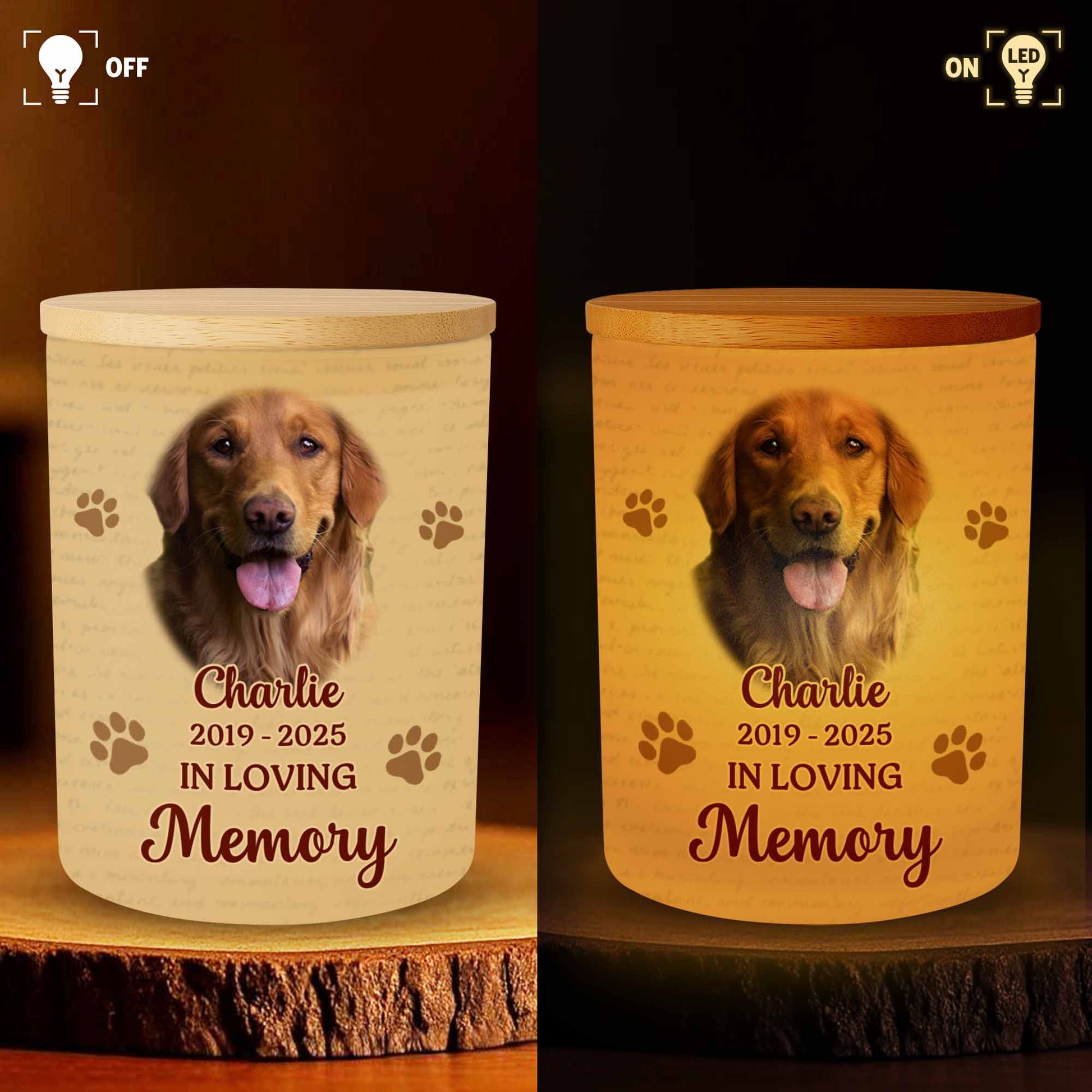 In Loving Memory, Dog and Paws