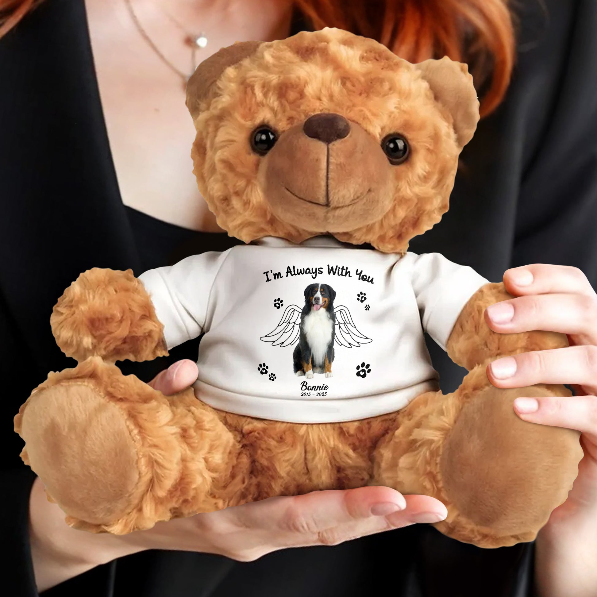 I'm Always With You, Dog With Wings And Paw Prints