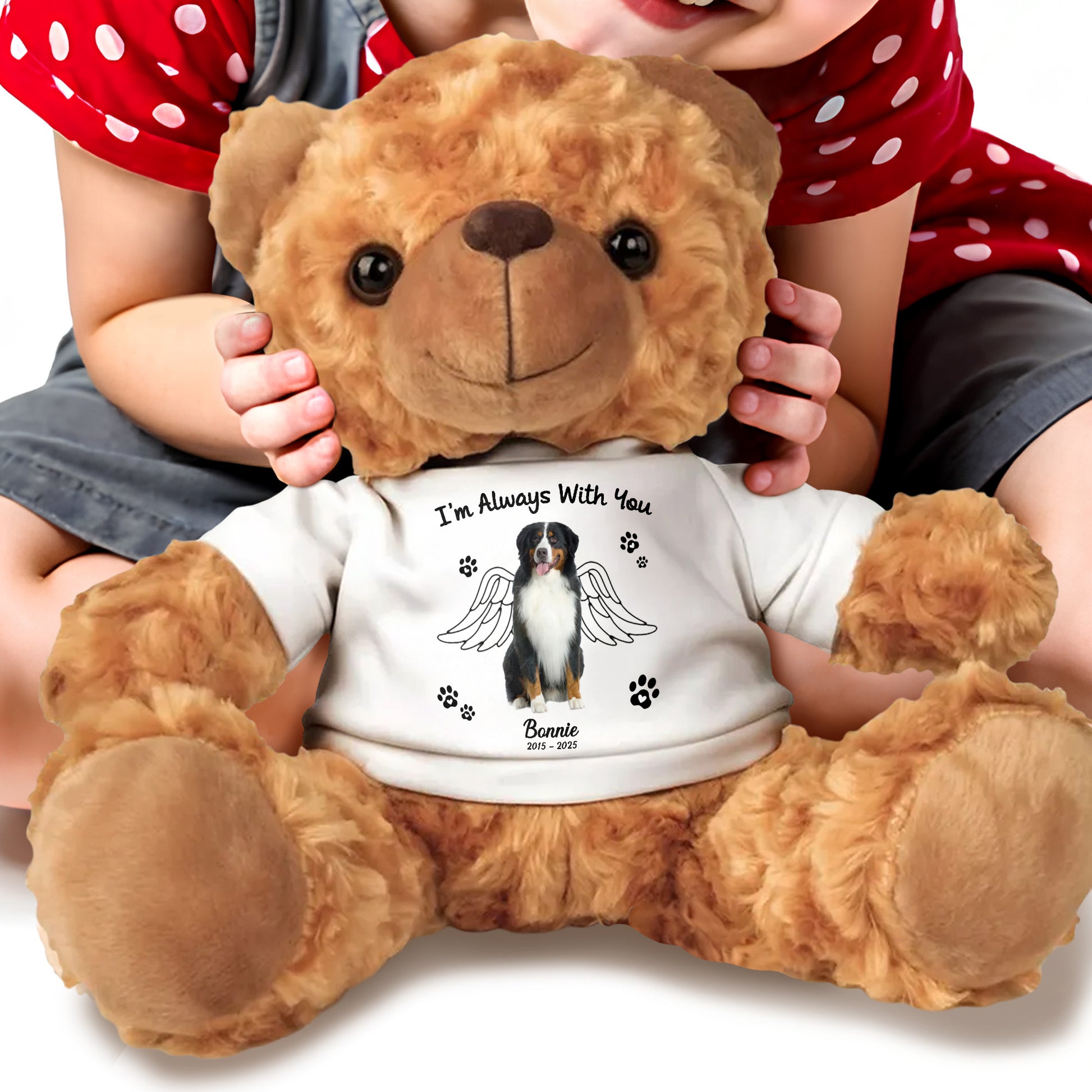 I'm Always With You, Dog With Wings And Paw Prints