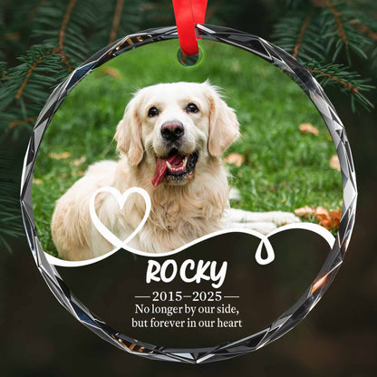 No Longer By Our Side, Forever In Our Heart, Dog And Heart Design