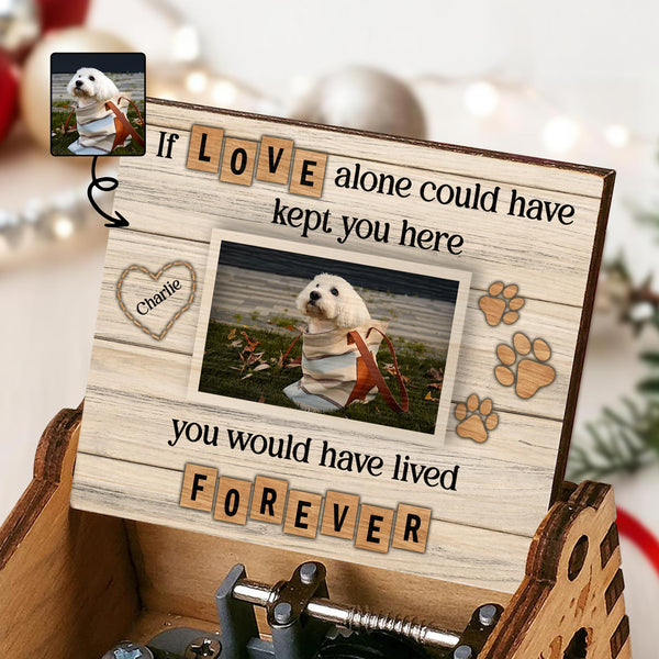 If Love Alone Could Have Kept You Here, Dog and Paw Prints