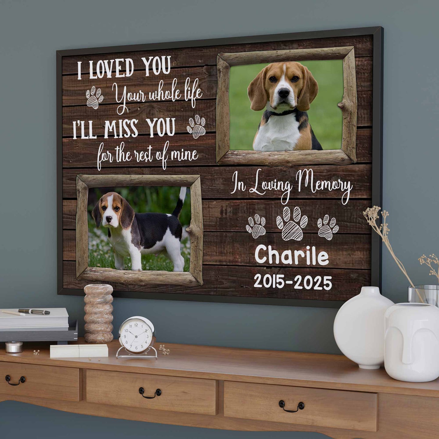 I Loved You Your Whole Life, Memorial Tribute For Beloved Dogs