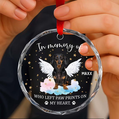 In Memory Of Beloved Pets With Wings And Paw Prints