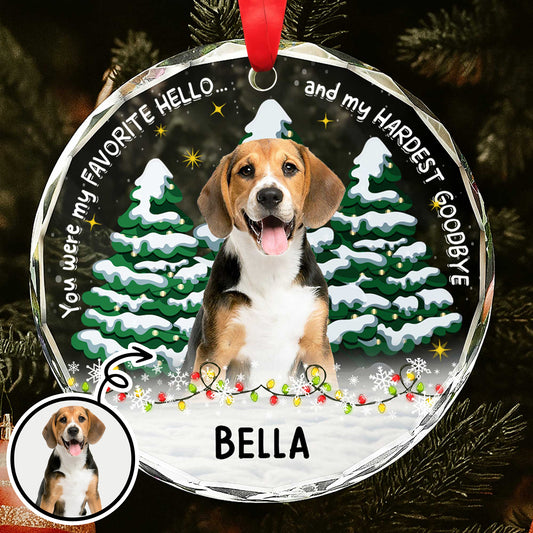 You Were My Favorite Hello and My Hardest Goodbye, Dog, Christmas Trees