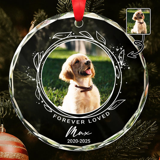 Forever Loved, Dog And Paws Ornament