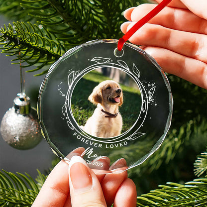 Forever Loved, Dog And Paws Ornament