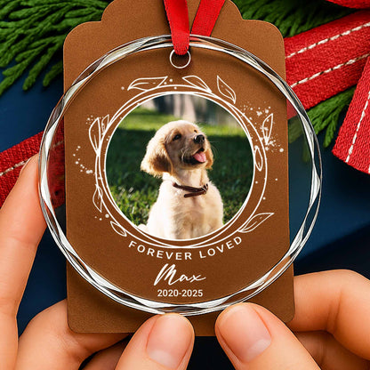 Forever Loved, Dog And Paws Ornament