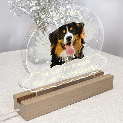 Favorite Hello And Hardest Goodbye, Dog With Wings