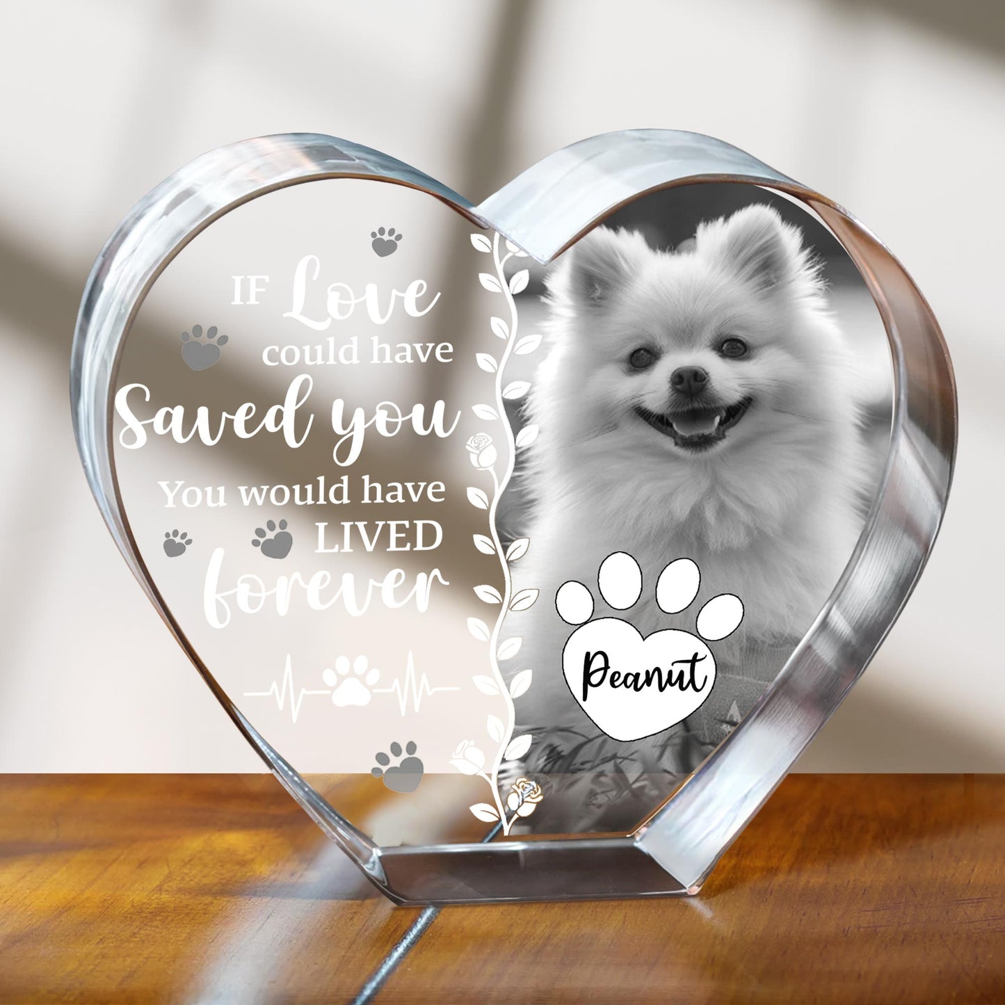 If Love Could Have Saved You With Dog And Paws