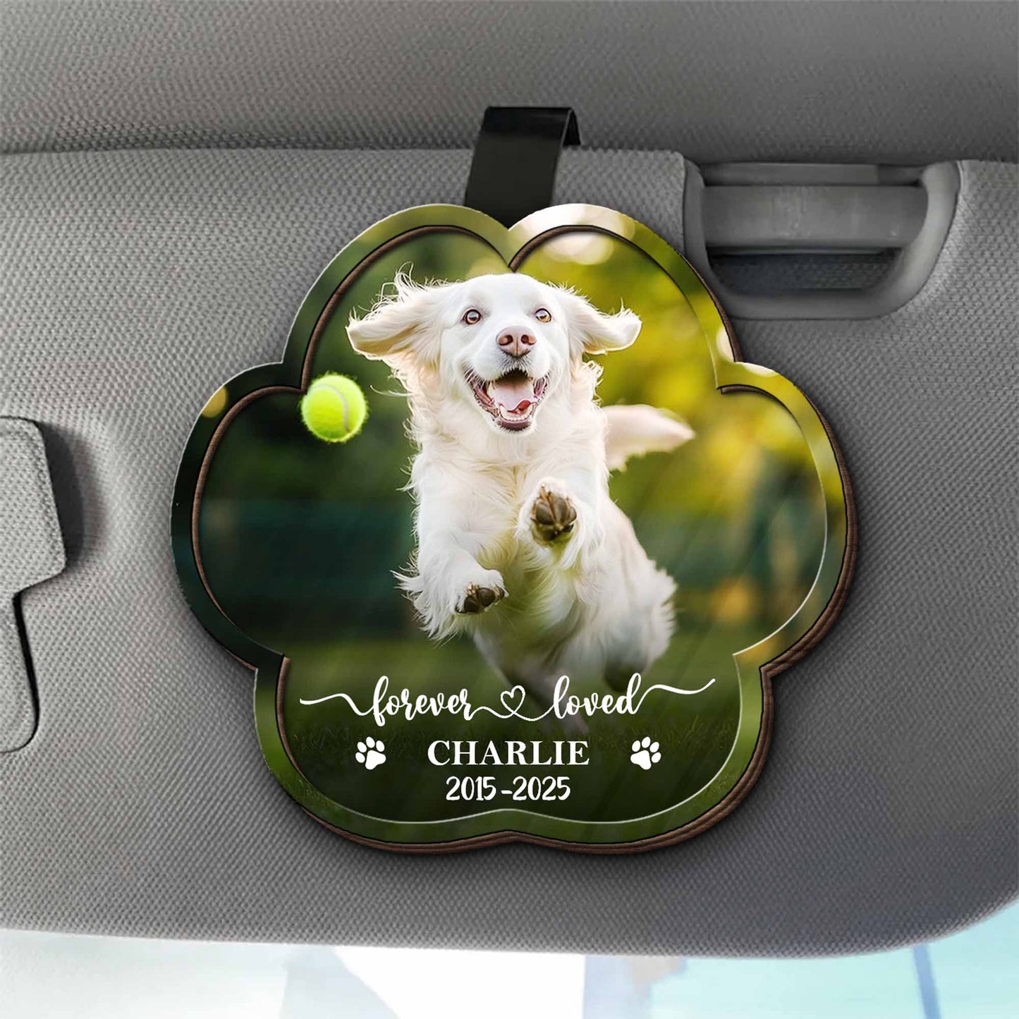 Forever Loved, Paw Prints and Dog Design