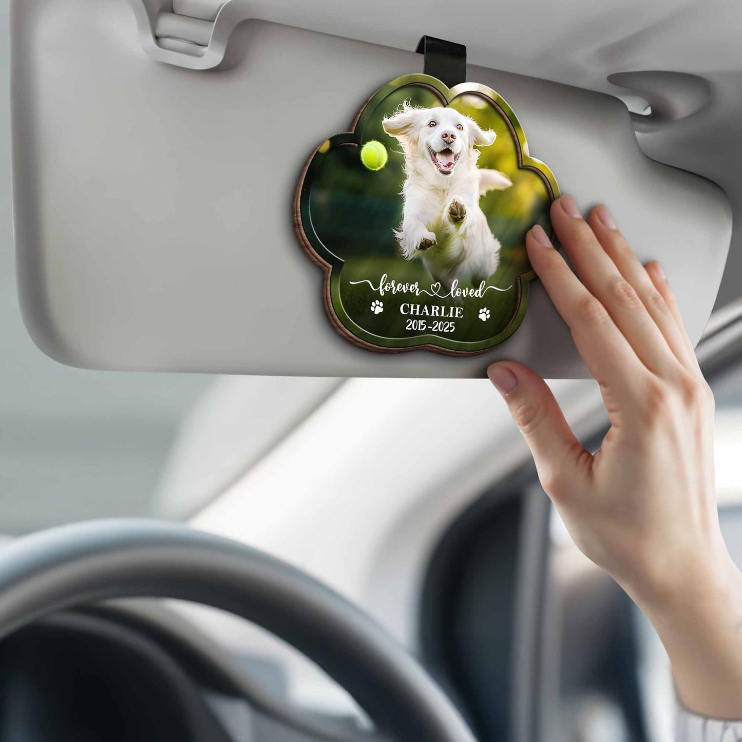 Forever Loved, Paw Prints and Dog Design