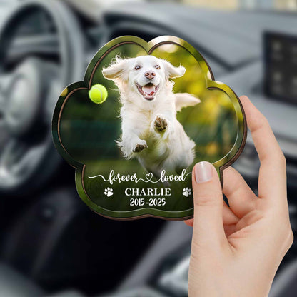 Forever Loved, Paw Prints and Dog Design