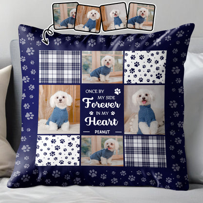 Once By My Side Forever In My Heart With Dog And Paw Prints