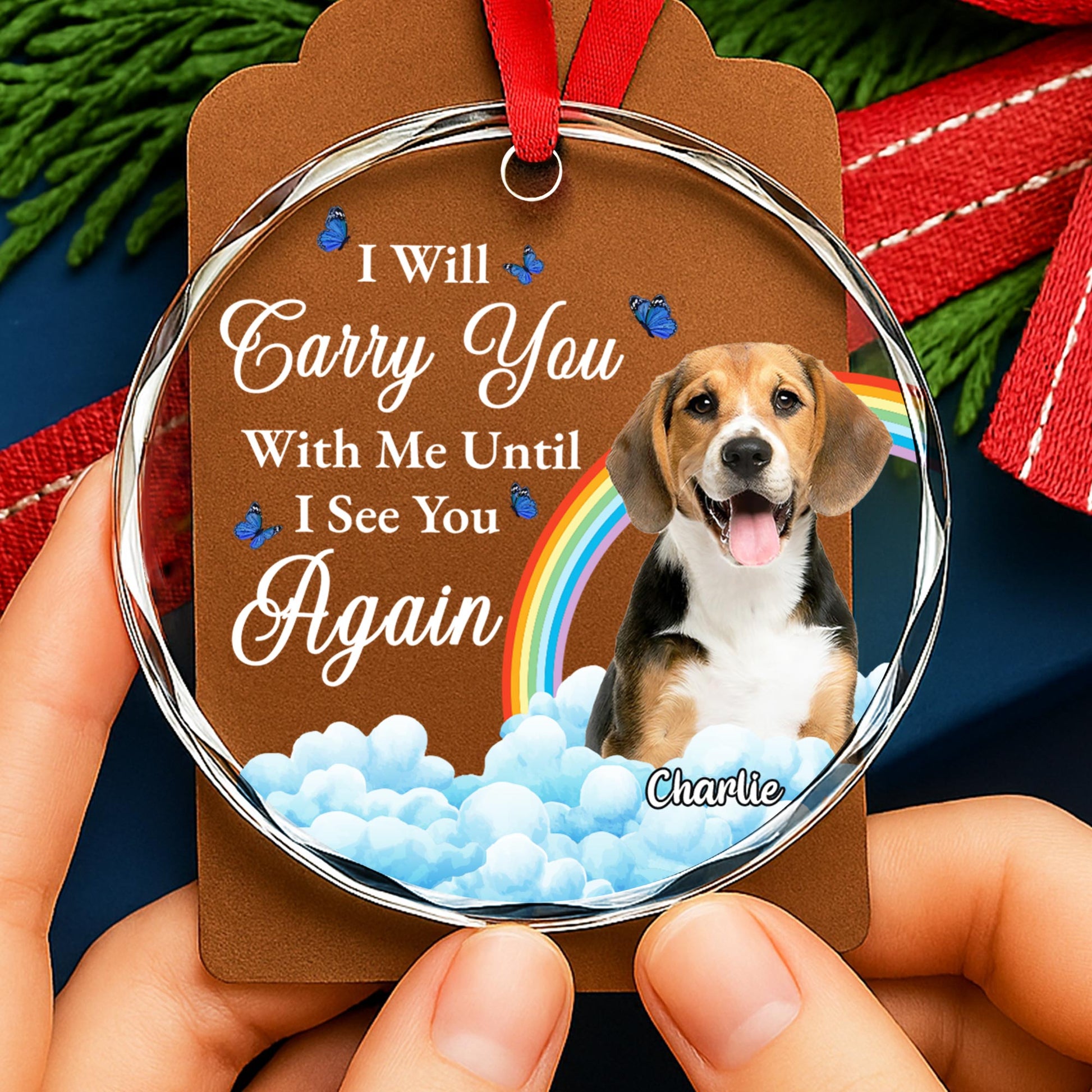 I Will Carry You Until I See You Again, Dog Memorial