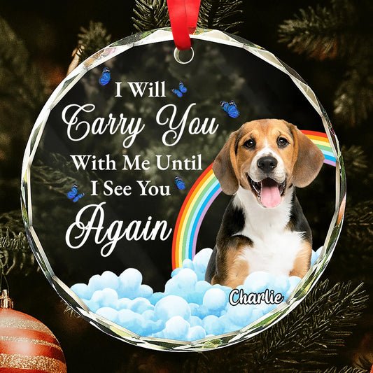 I Will Carry You Until I See You Again, Dog Memorial