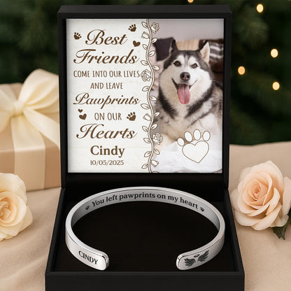 You Left Pawprints On My Heart, For Dog Lovers