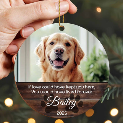 If Love Could Have Kept You Here, Tribute To Beloved Dog