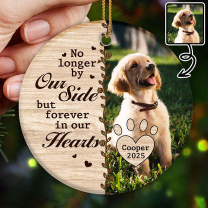 No Longer By Our Side But Forever In Our Hearts, Paw Prints