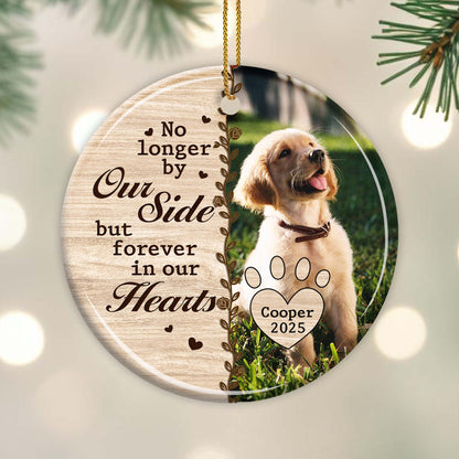 No Longer By Our Side But Forever In Our Hearts, Paw Prints