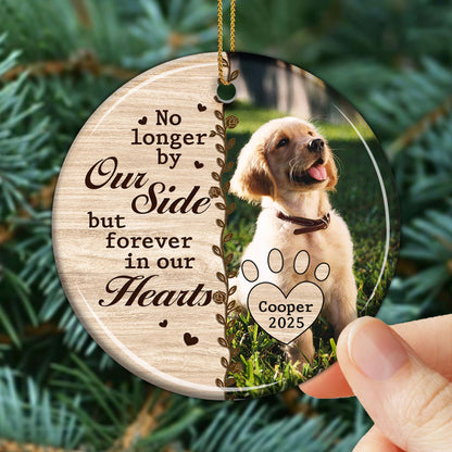 No Longer By Our Side But Forever In Our Hearts, Paw Prints