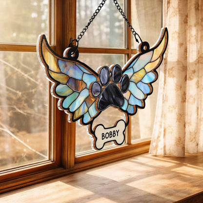 Bobby, Paw Wings Suncatcher
