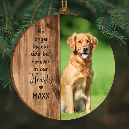 No Longer By Our Side But Forever In Our Hearts, Dog, Heart