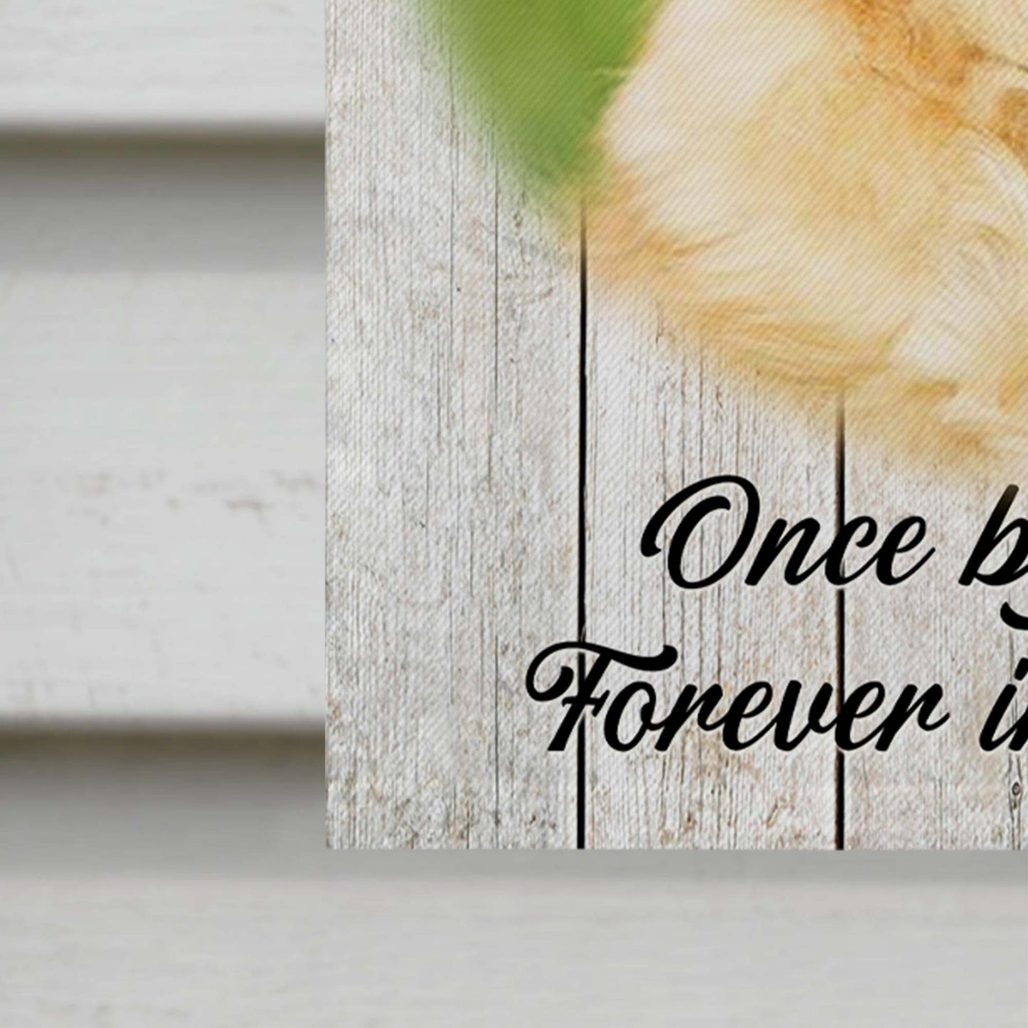 Once By Our Side, Forever In Our Hearts, Dog Memorial