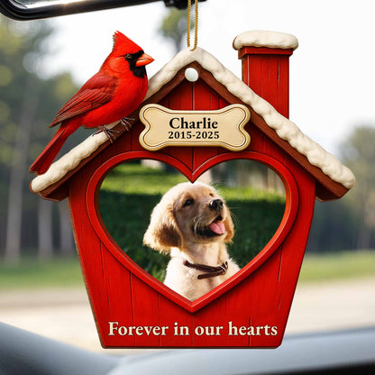Forever In Our Hearts, Bird and Dog Ornament