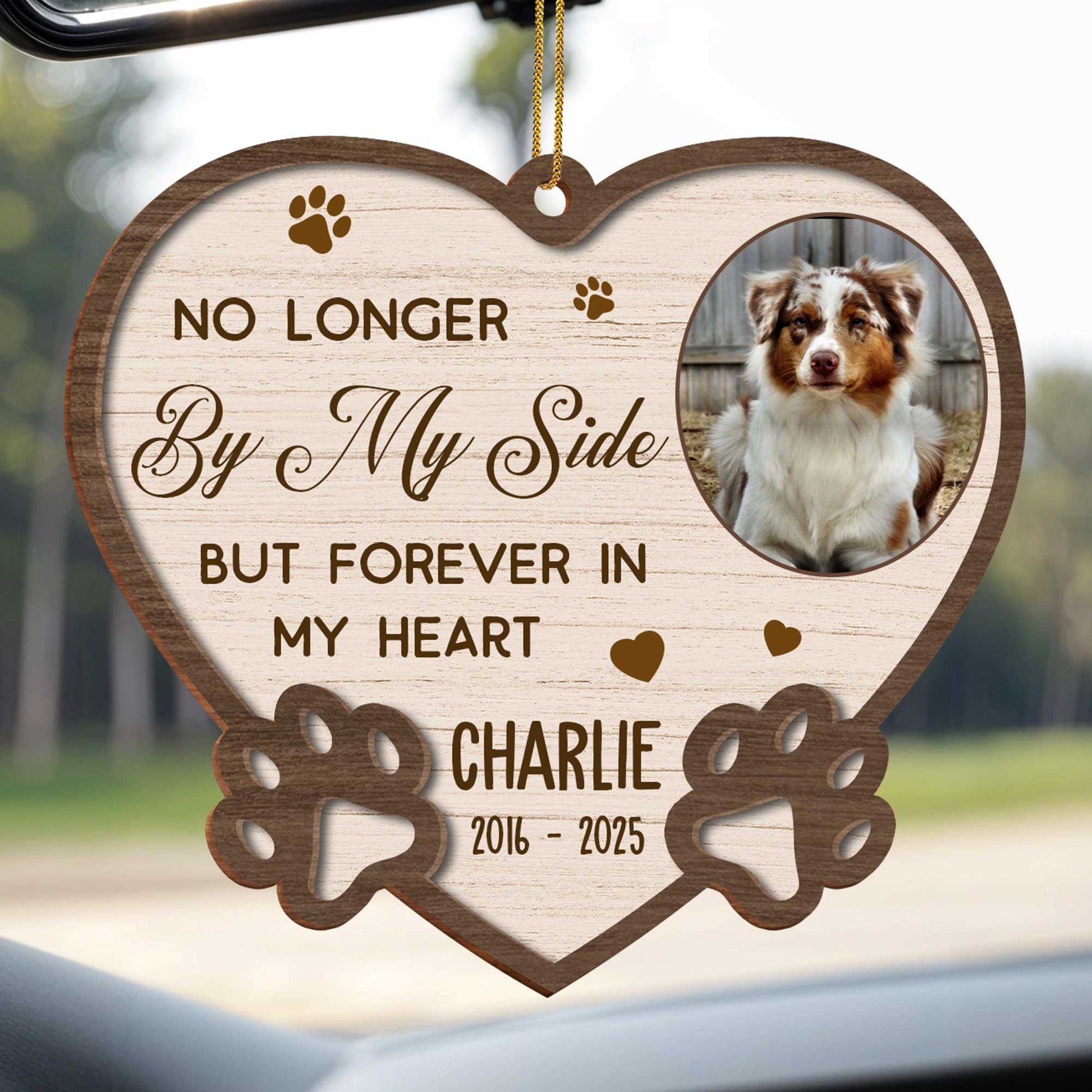 No Longer By My Side But Forever In My Heart, Heart And Paws