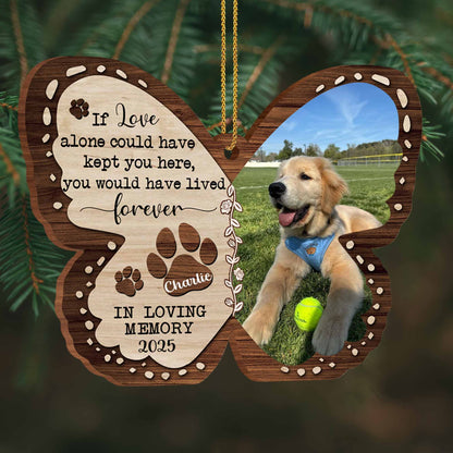 If Love Alone Could Have Kept You Here, Paw Prints And Heart Design