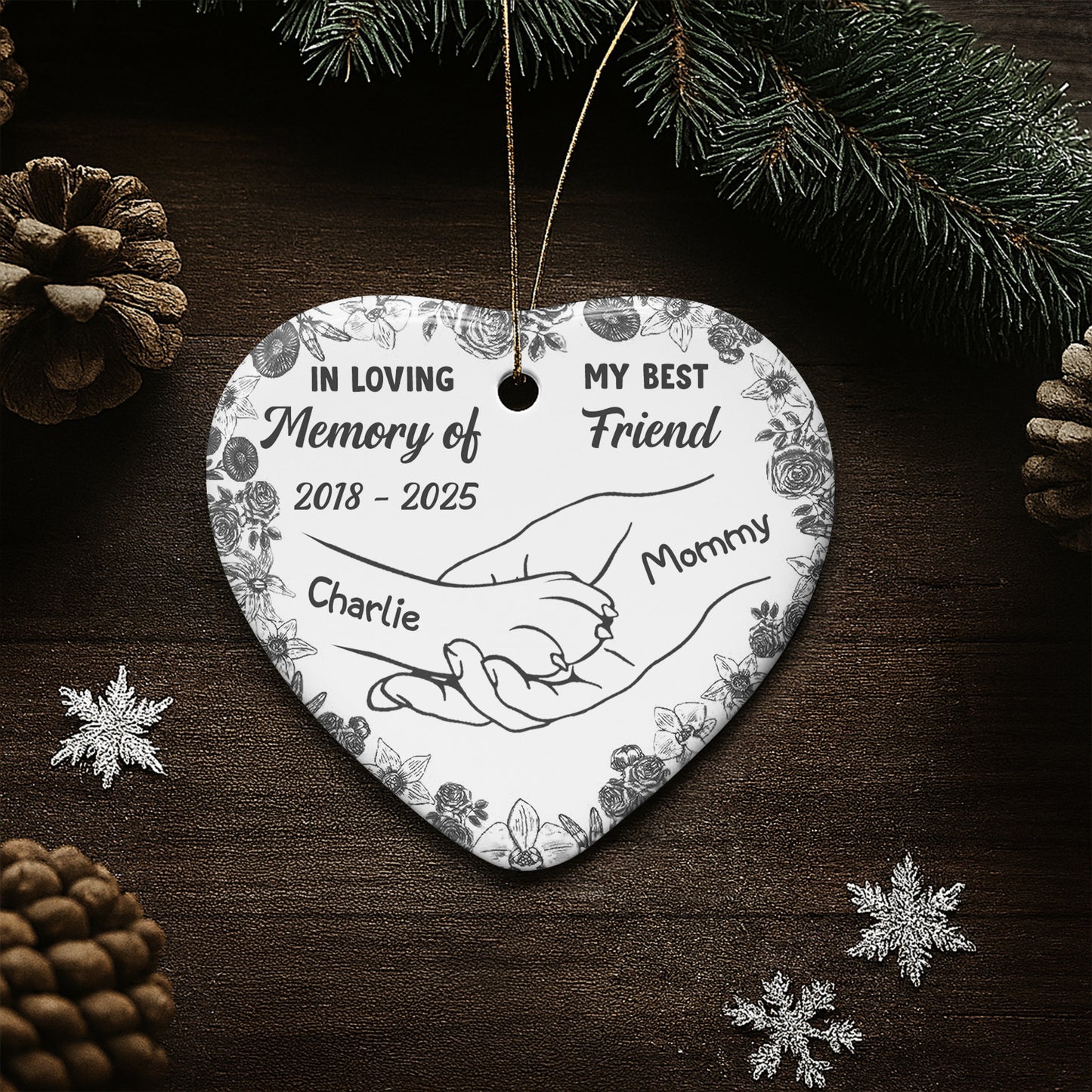 In Loving Memory Of My Best Friend, Hand And Paw