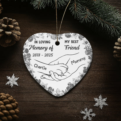 In Loving Memory Of My Best Friend, Hand And Paw