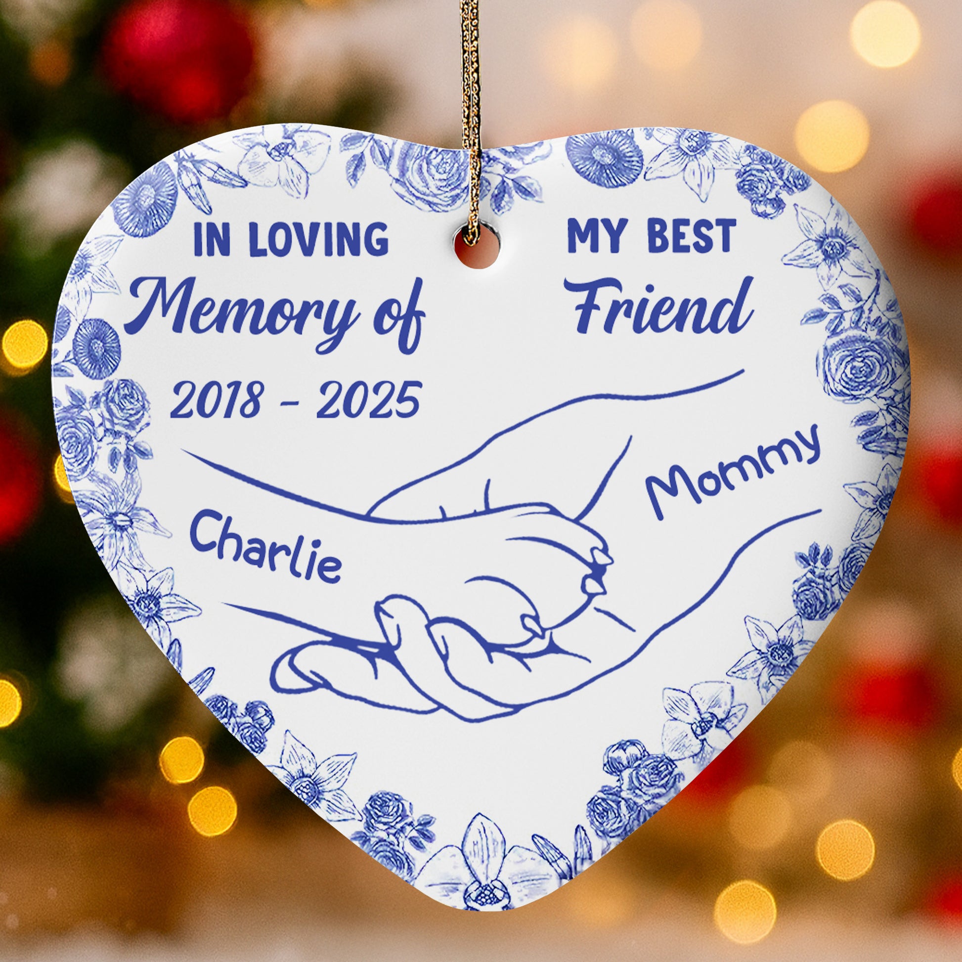 In Loving Memory Of My Best Friend, Hand And Paw