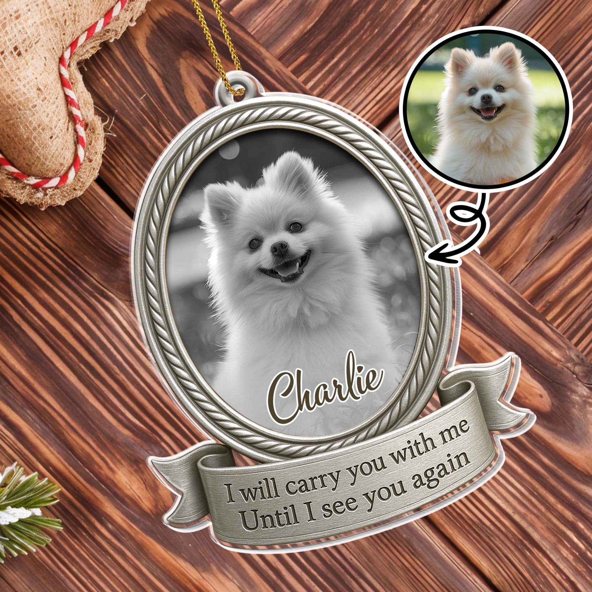 I Will Carry You With Me Until I See You Again, Dog Memorial