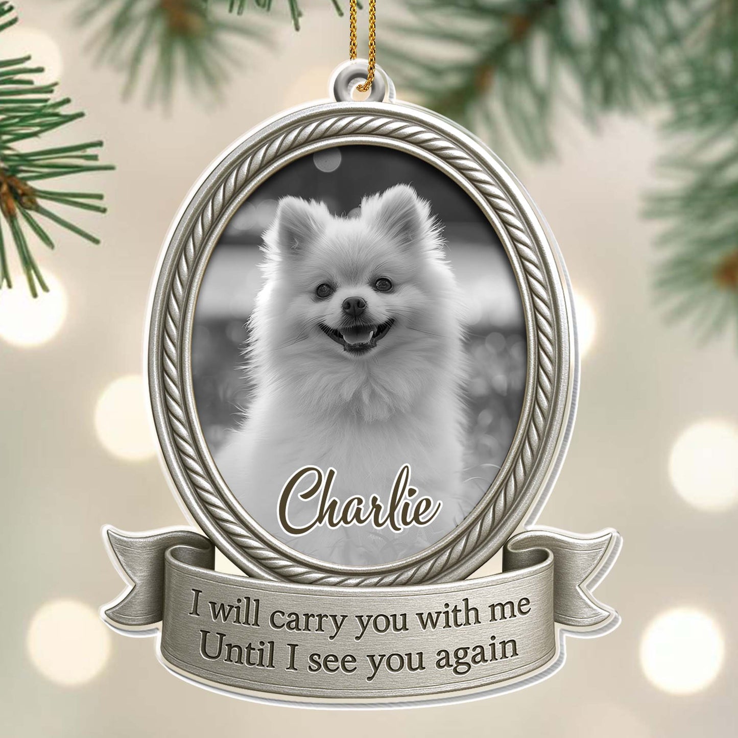 I Will Carry You With Me Until I See You Again, Dog Memorial