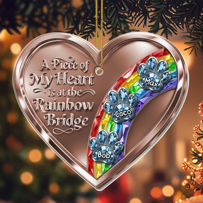 A Piece of My Heart at the Rainbow Bridge, Paw Prints